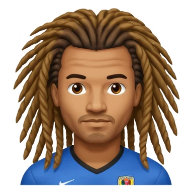 Ruud gullit with the iconic hair sticker