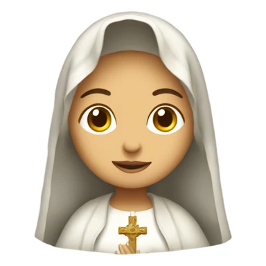 virgen maria sticker