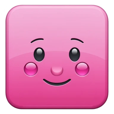 mac os icon pink geometric set square sticker