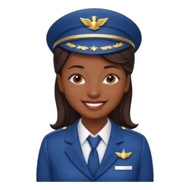 flight attendant sticker