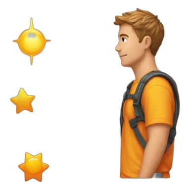 Hero autismo colors puzle sunrise sticker