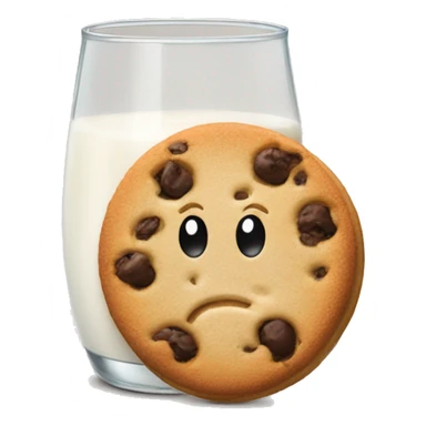 Milk and cookies sticker