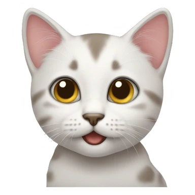 kitten sticker