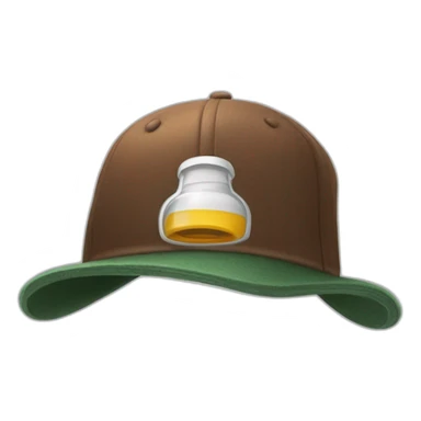 Chat avec une casquette de mario buvznt une bierre sticker