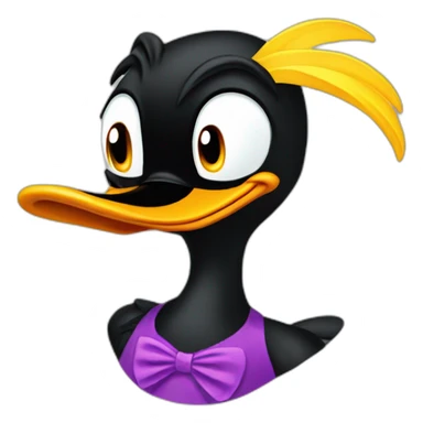 Daffy duck sticker