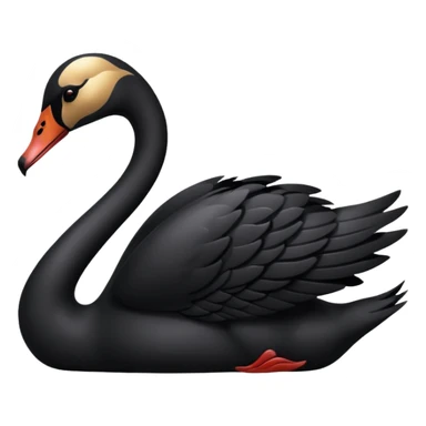 Cisne negro sticker