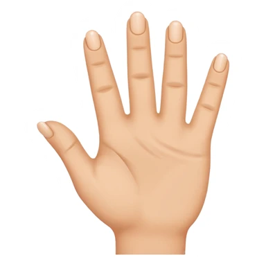 Finger tips claps sticker