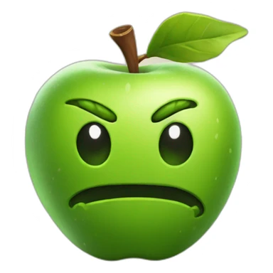Apple playing fortnite sticker