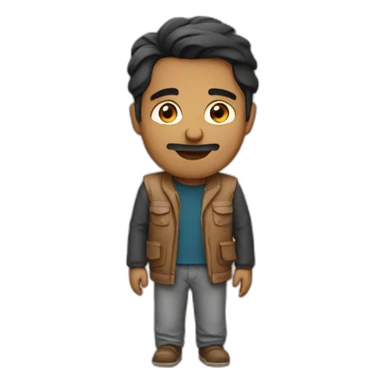 Indian video editor sticker