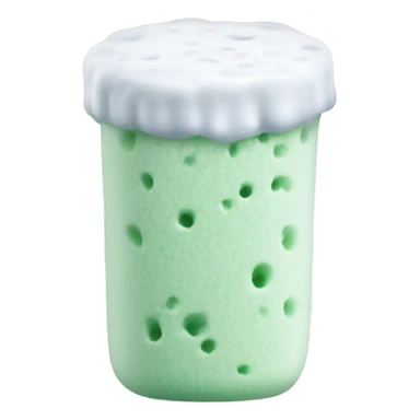 Yogurt kitchen sponge sticker