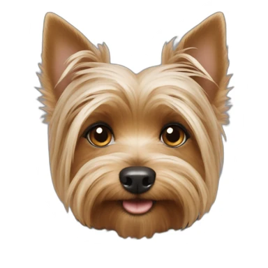 one dwarf yorshire terrier sticker