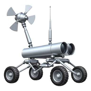 lunar data collection 4 wheels sticker