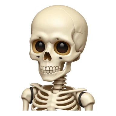 Gojo skeleton sticker
