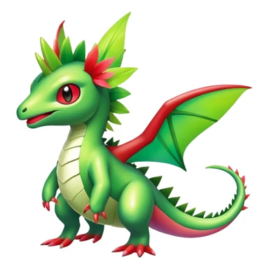 Shiny Exotic Flygon-Shaymin-Meganium-Hybrid-Creature sticker