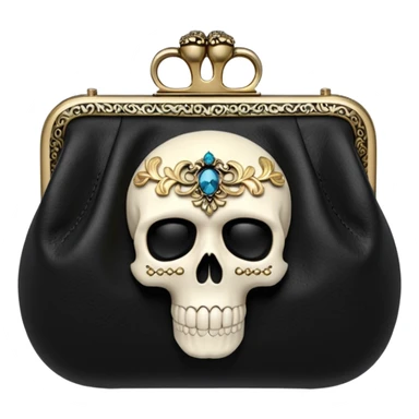 Alexander mcqueen Skull clutch sticker