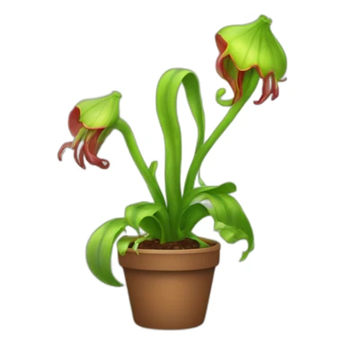 carnivorous plant sticker