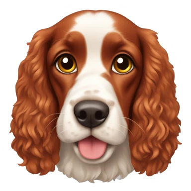 red cocker-spaniel  sticker