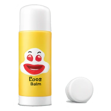 lip balm with label sticker