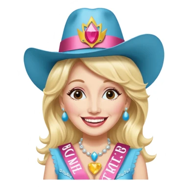 Dolly Parton on a bachelorette trip sticker