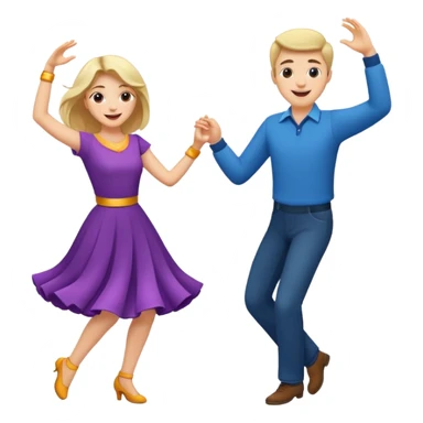 gallop dance sticker