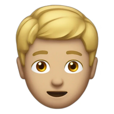 man giving wired reaction sticker