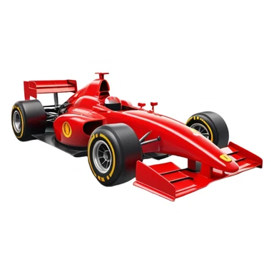 F1 racing car sticker
