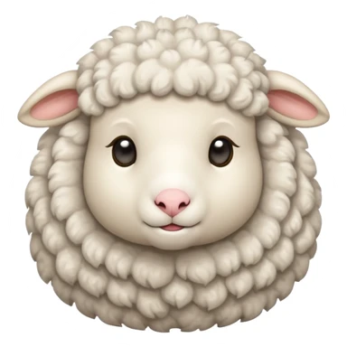 baby sheep sticker