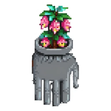 colorful gardening gloves sticker