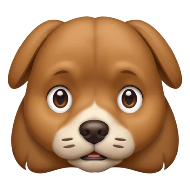 stressed dog sticker