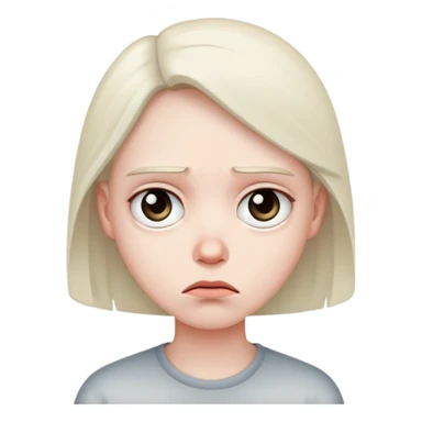 sad and annoyed sticker