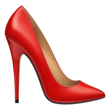 Red heels sticker