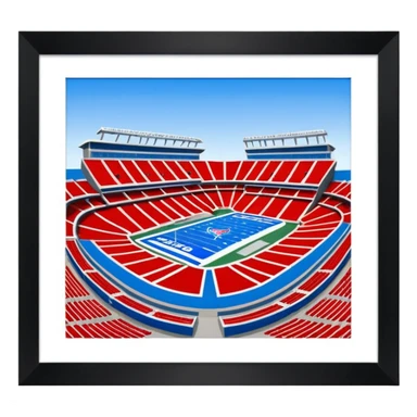 stadium nfl blue (#00A3E0) and red (#F9423A) sticker