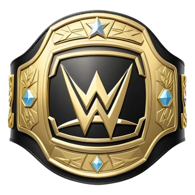 Wwe championship belt sticker