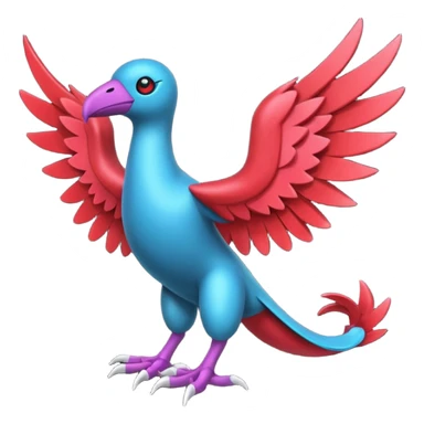 Mandibuzz-Yveltal-Porygon-fusion (full body) sticker