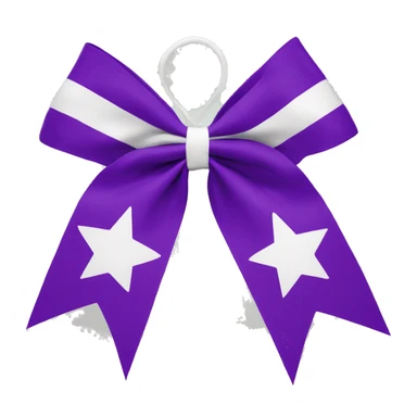 all star cheer bow sticker