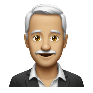 simitçi ama kravat takıyor sticker