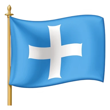 Hazme la bandera de Galicia (España) sticker