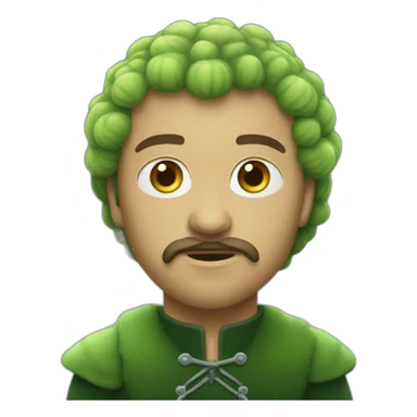 Green gumdrop game of thrones  sticker