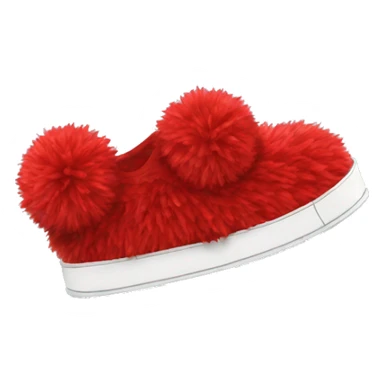 pom pom shoe sticker