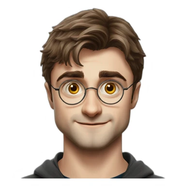 daniel-radcliffe harry potter headshot sticker