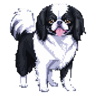 Japanese Chin dog sticker