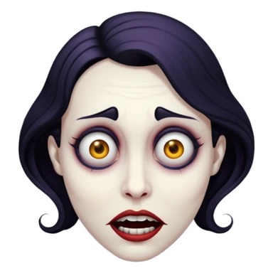 Devious face sticker