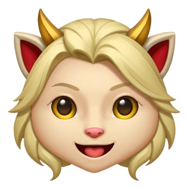 Эмодзи Релл  из League of Legends подмигивает  sticker