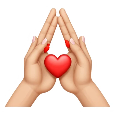 Cros finger like’s love  sticker