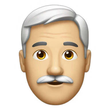 Very famous german with short black mustache sticker