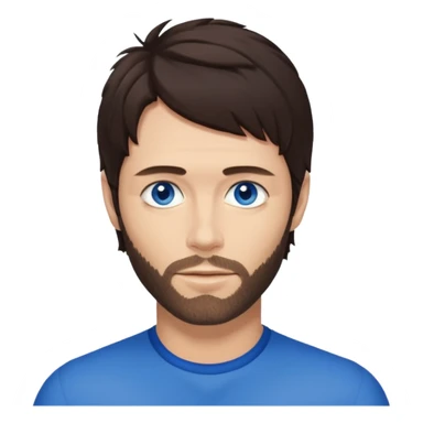  Howard Donald with dark brown hair, blue eyes sticker