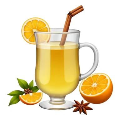 white mulled wine sticker