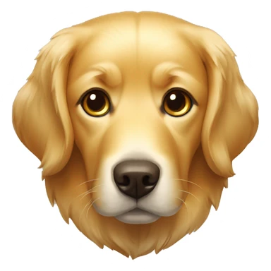Golden retriver com óculo escuros sticker
