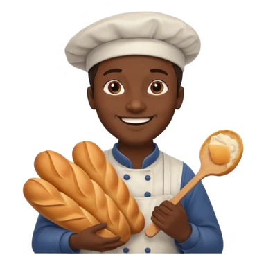 Street Baker man  sticker