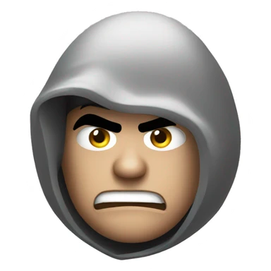 an angry thief sticker